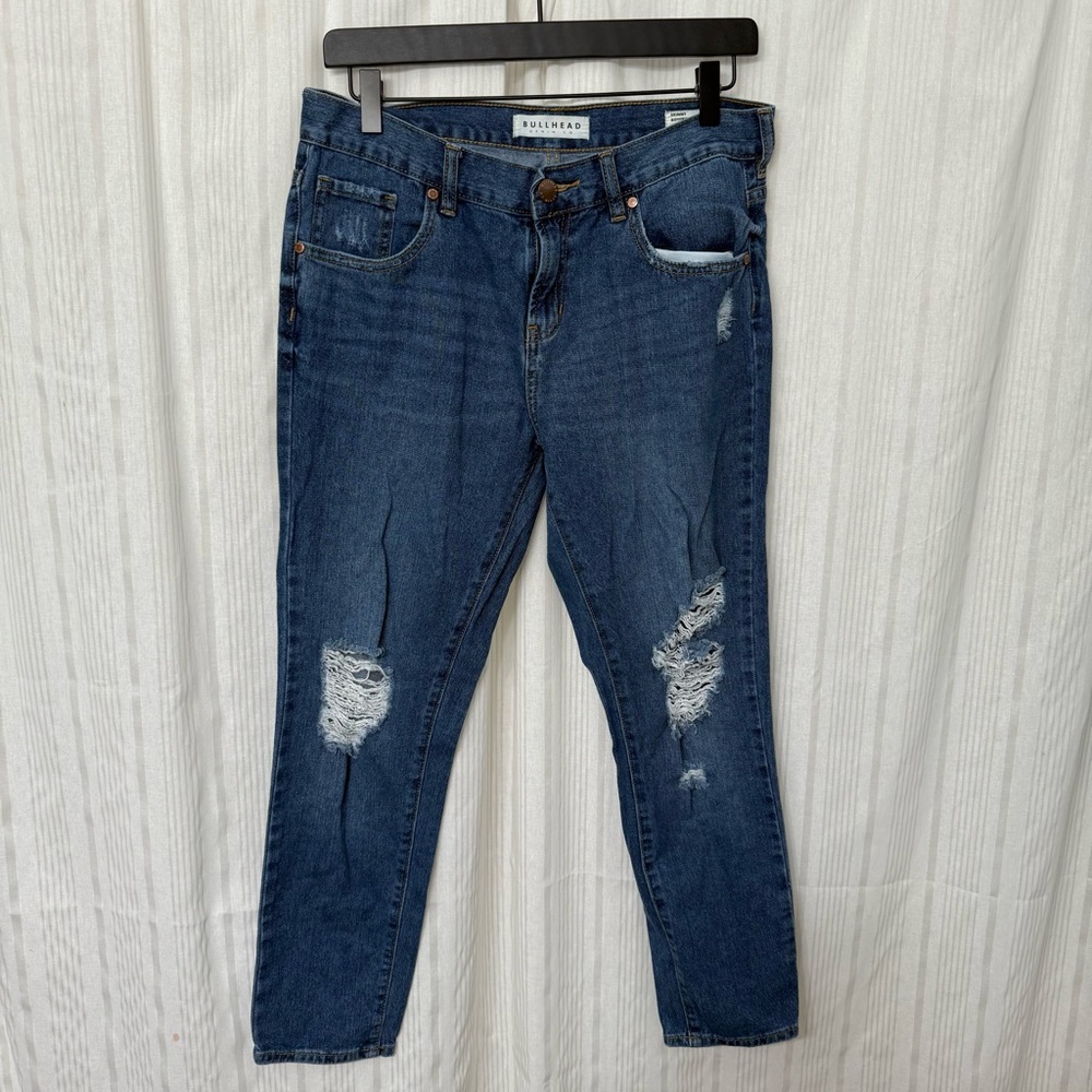 PacSun✖️Bullhead Skinny Boyfriend Distressed Jeans